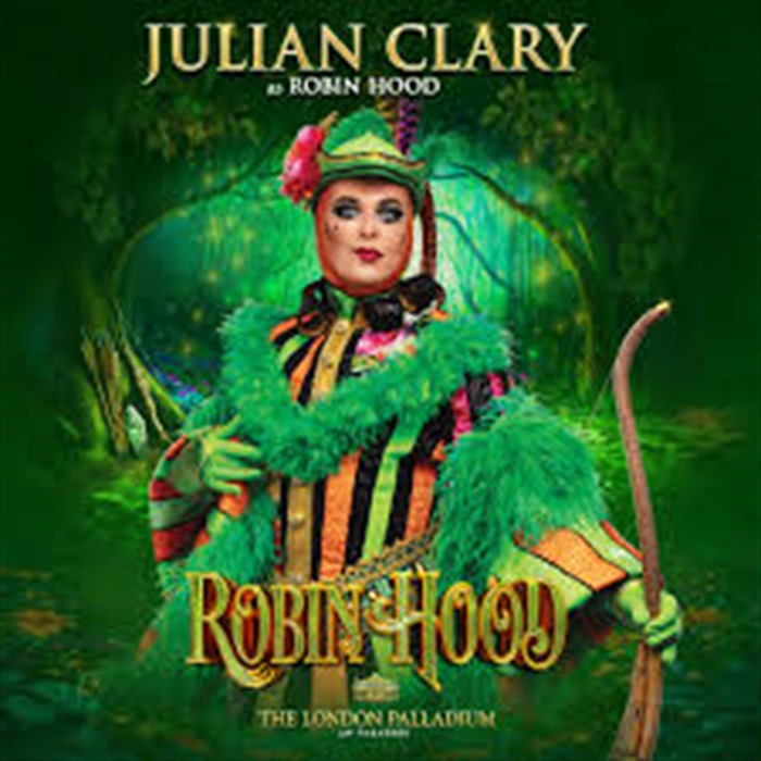 LOT 13 - A pair of tickets to 'Robin Hood' Pantomime at the London Palladium - Includes backstage tour